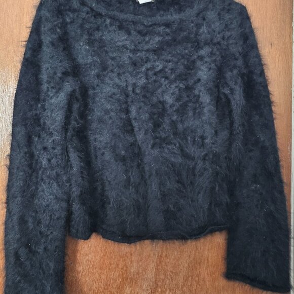 Express Forever 21 JCrew Fuzzy Furry Angora Ribbed Sweater Lot of 4 - Picture 5 of 14